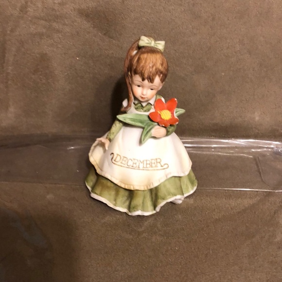 Vintage Lefton Dec. Birthday Girl - Picture 1 of 3